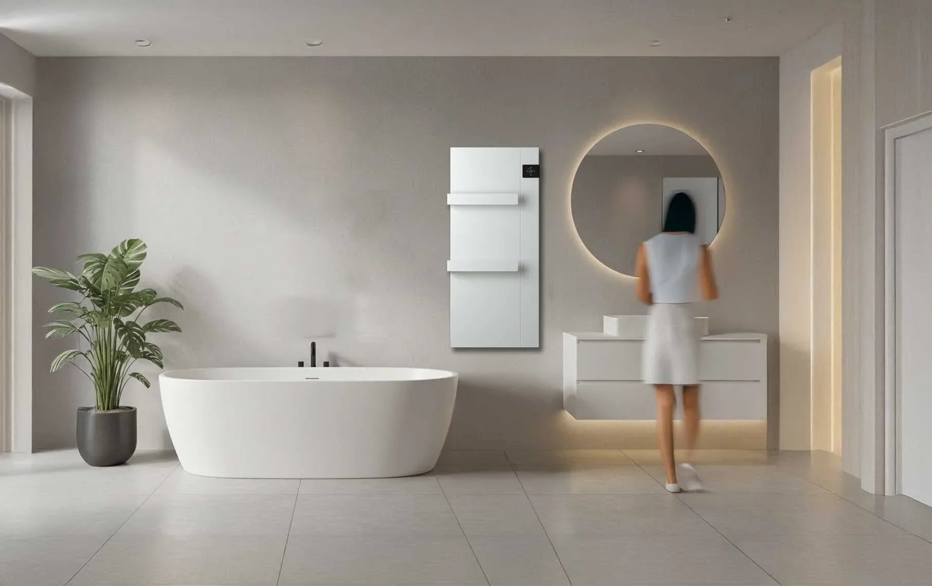 Comfort rapido e Risparmio: Il Riscaldamento del bagno è Elettrico