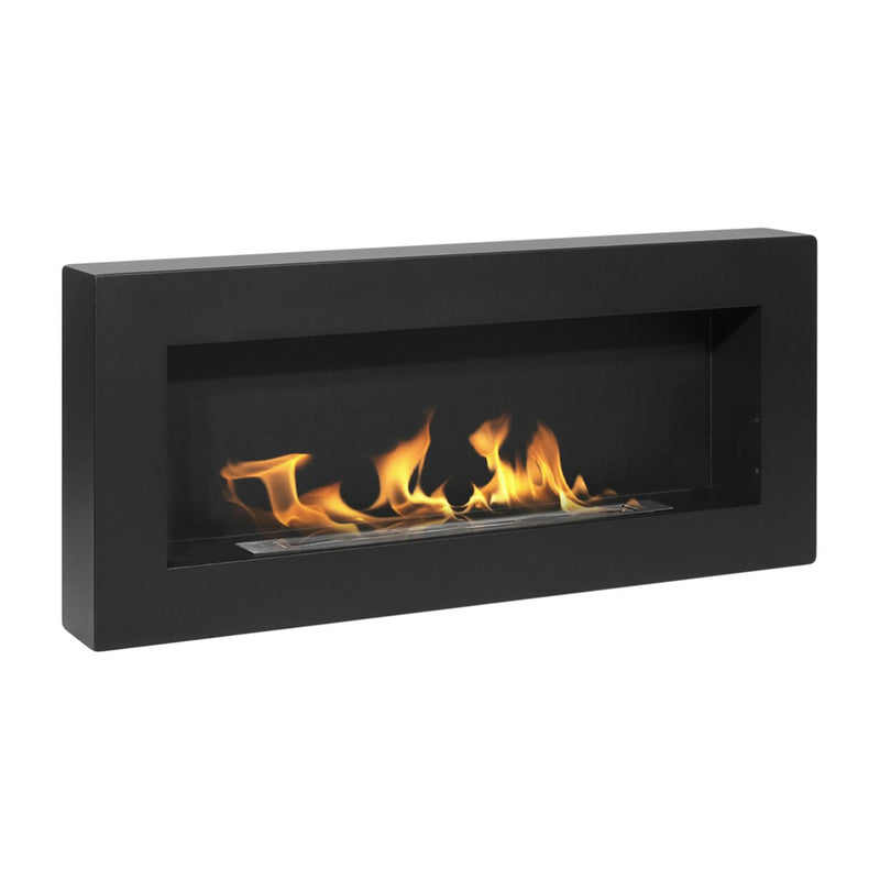 Camino a bioetanolo da parete Divina Fire Siena - 90 cm / Nero - vista prodotto