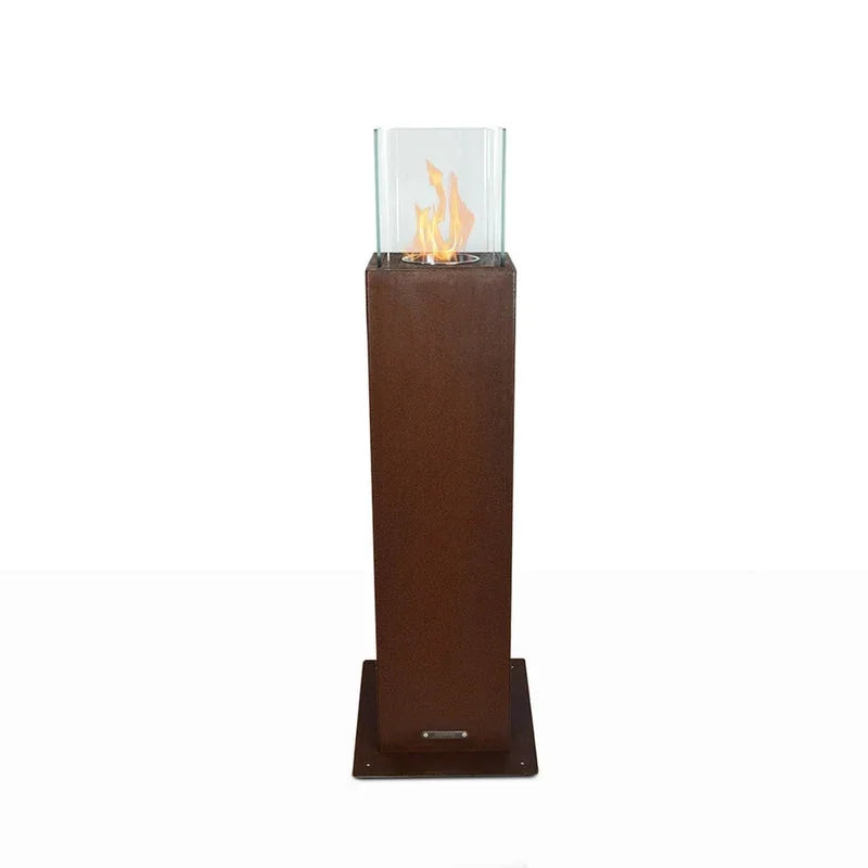 Camino a bioetanolo Divina Fire Capri - 70 cm / Ruggine - vista prodotto