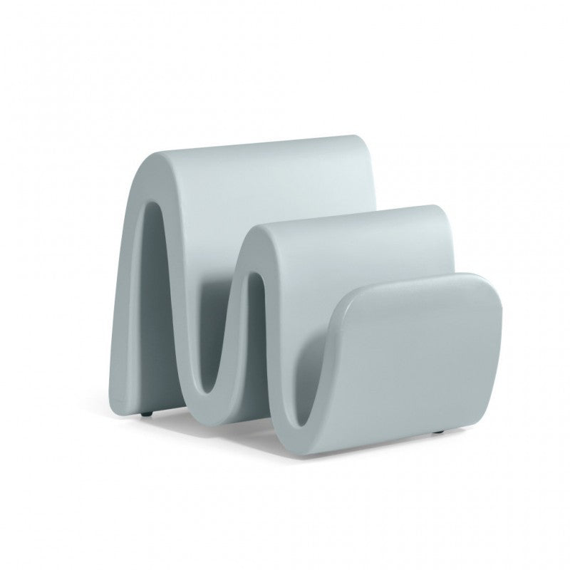 Portariviste dal Design Moderno Colore Rosso Wave Magazine Holder – Lyxo