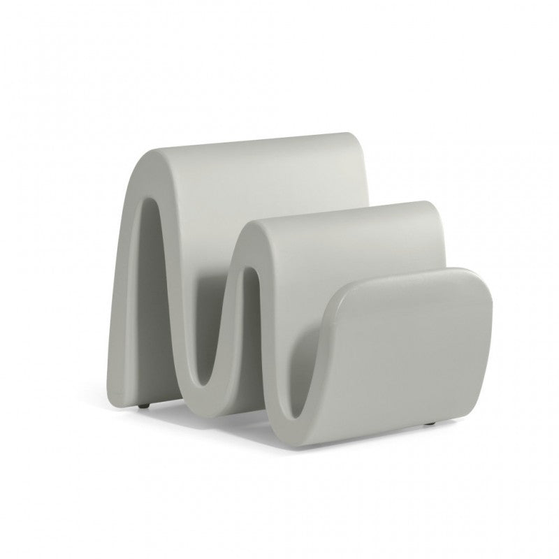 Portariviste dal Design Moderno Colore Rosso Wave Magazine Holder – Lyxo