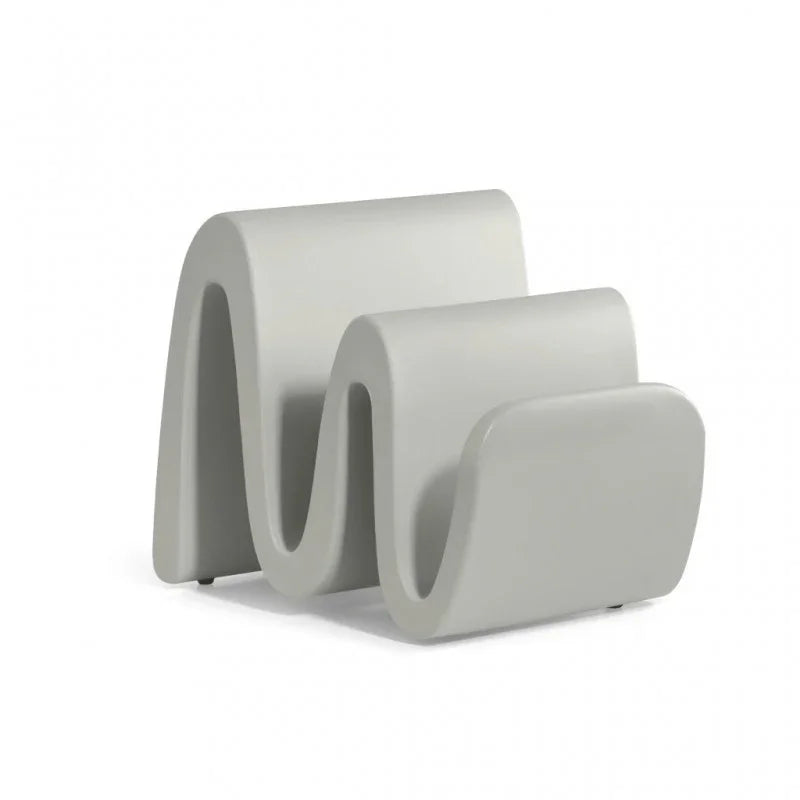 Portariviste dal Design Moderno Colore Rosso Wave Magazine Holder – Lyxo