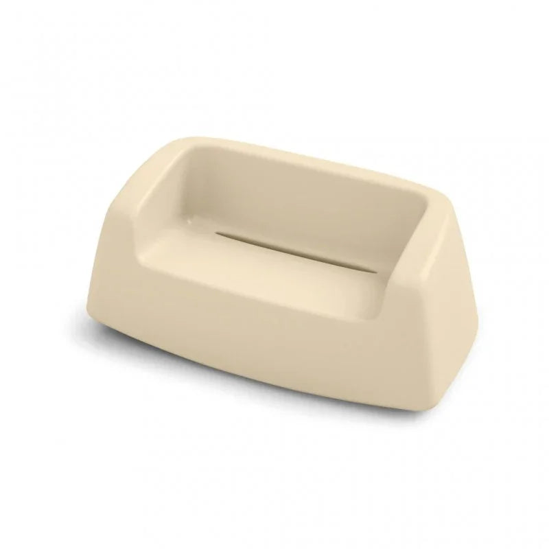 Outdoor Sofa in Polyethylene 170x80 cm Sugar White Color - Lyxo
