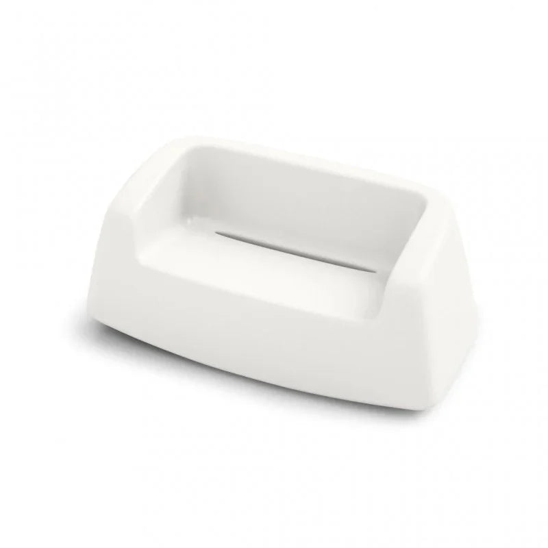 Outdoor Sofa in Polyethylene 170x80 cm Sugar White Color - Lyxo
