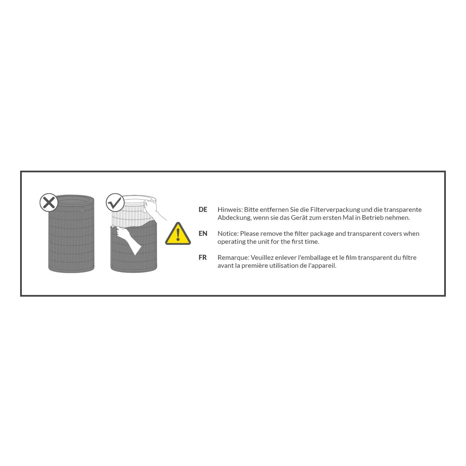 Depuratore d'aria di design AirgoClean® 170 +