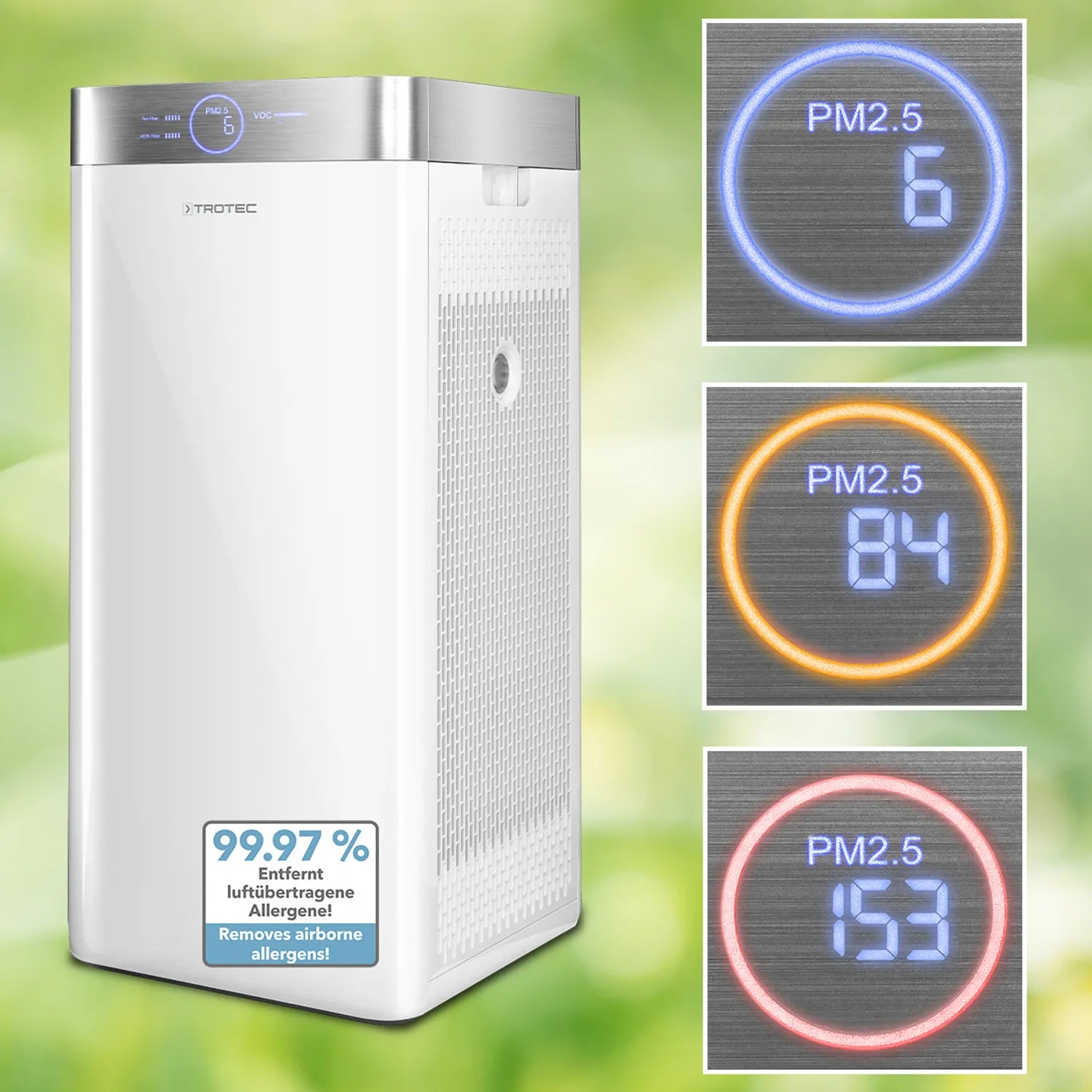 Depuratore d'aria di design AirgoClean® 200 E