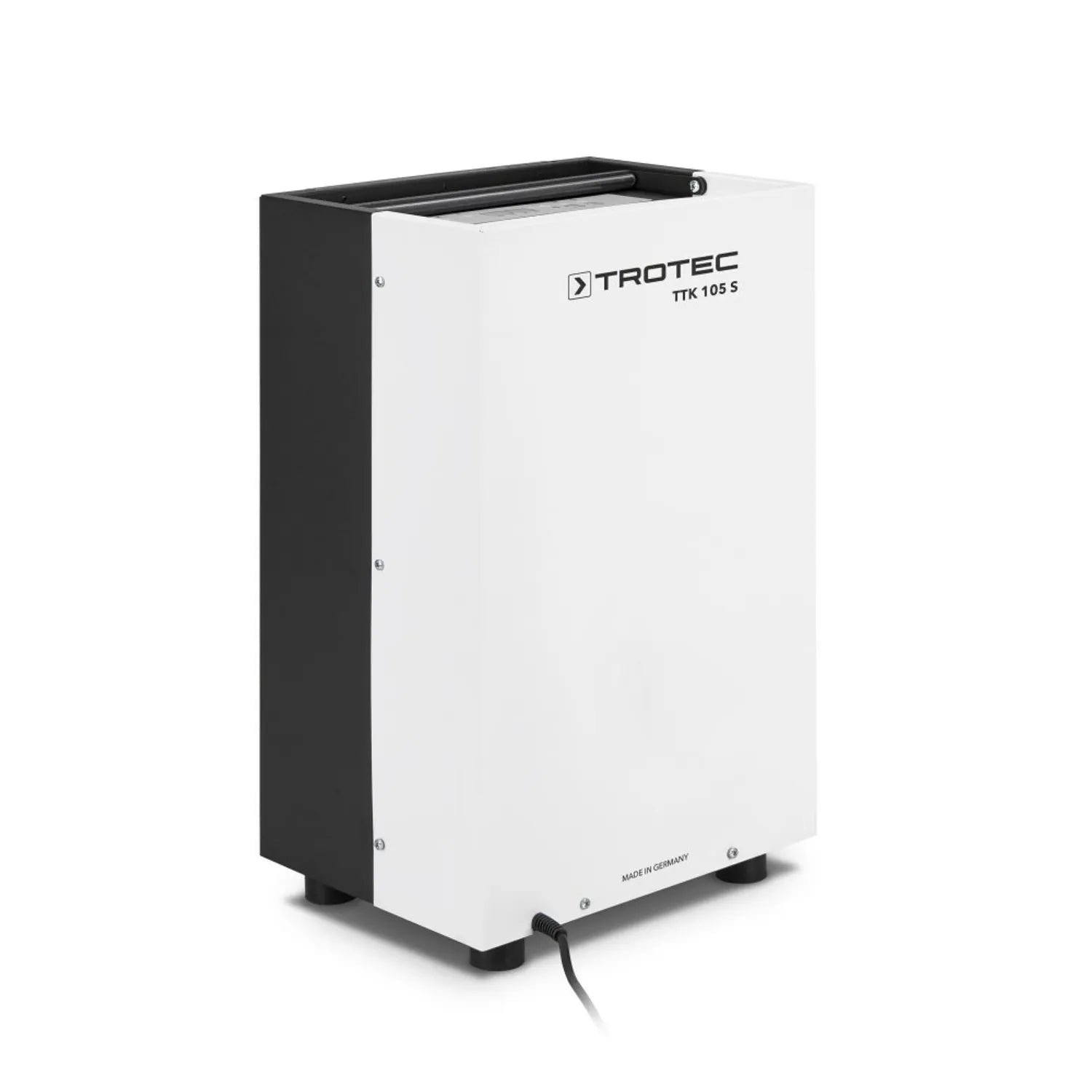 Deumidificatore TROTEC TTK 105 S da 30L/giorno con igrostato e timer - Per ambienti fino a 90 m²