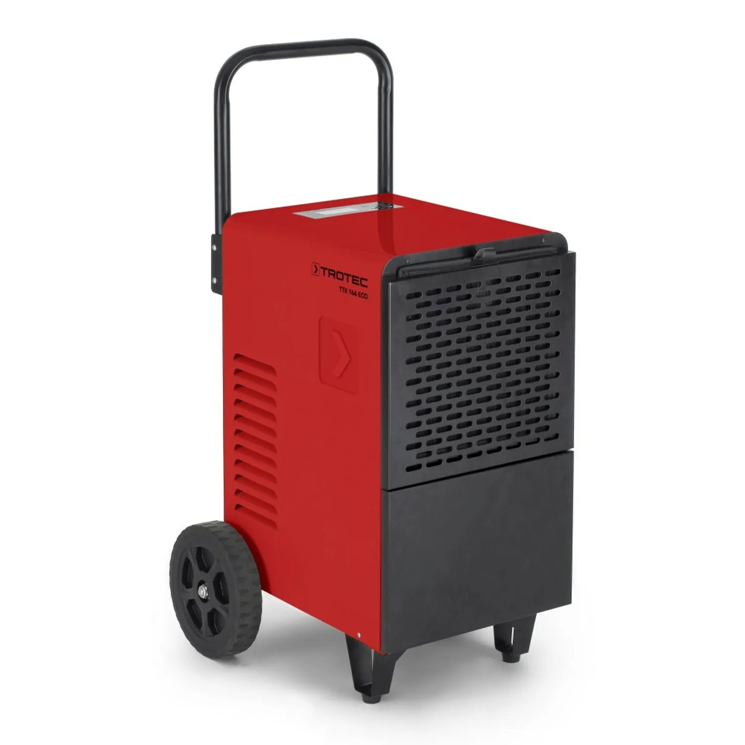 Deumidificatore commerciale TROTEC TTK 166 ECO, 52L/giorno, per ambienti fino a 90 m², con igrostato e display digitale