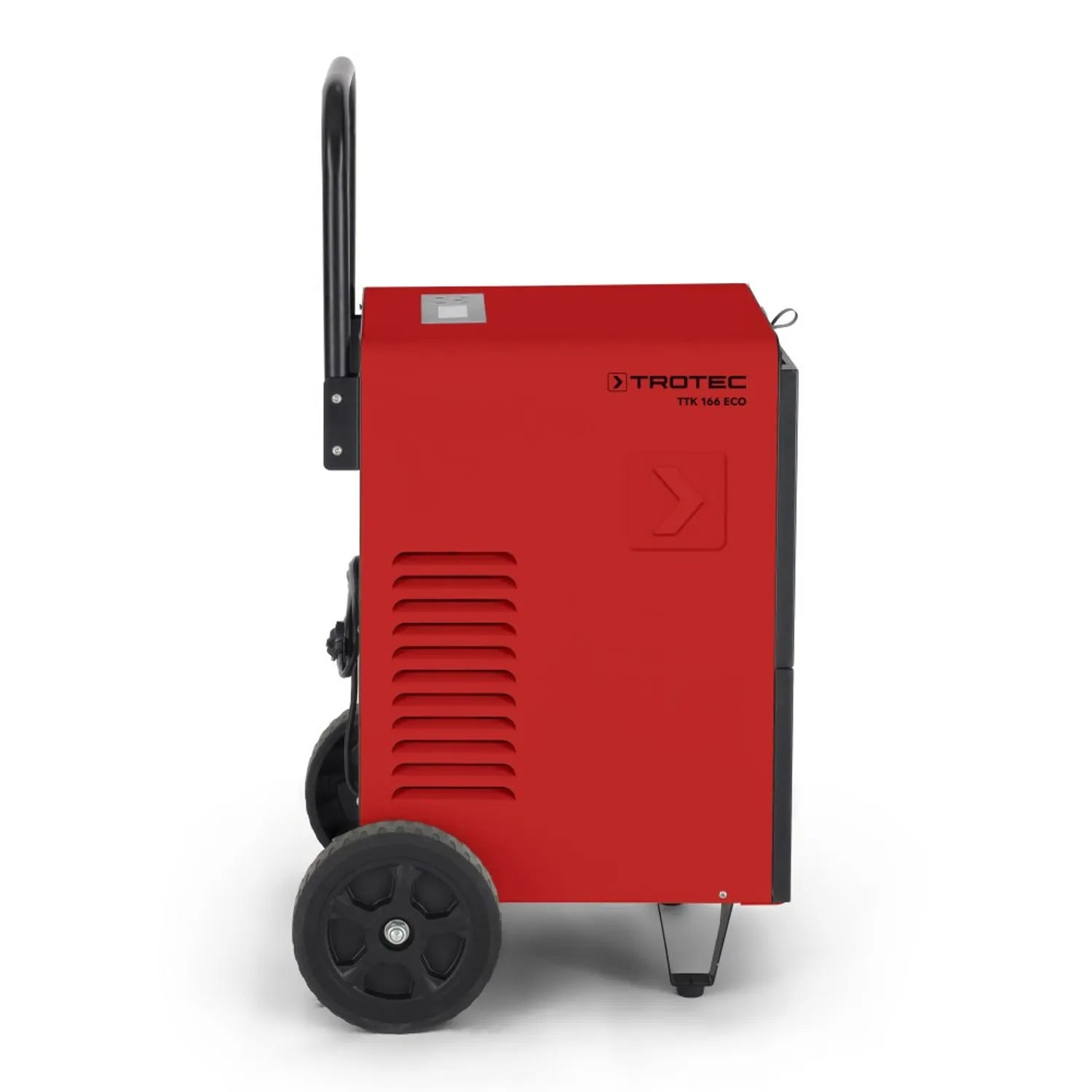 Deumidificatore commerciale TROTEC TTK 166 ECO, 52L/giorno, per ambienti fino a 90 m², con igrostato e display digitale