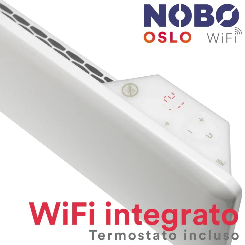 Radiatore Elettrico Norvegese NOBO OSLO WiFi 500W
