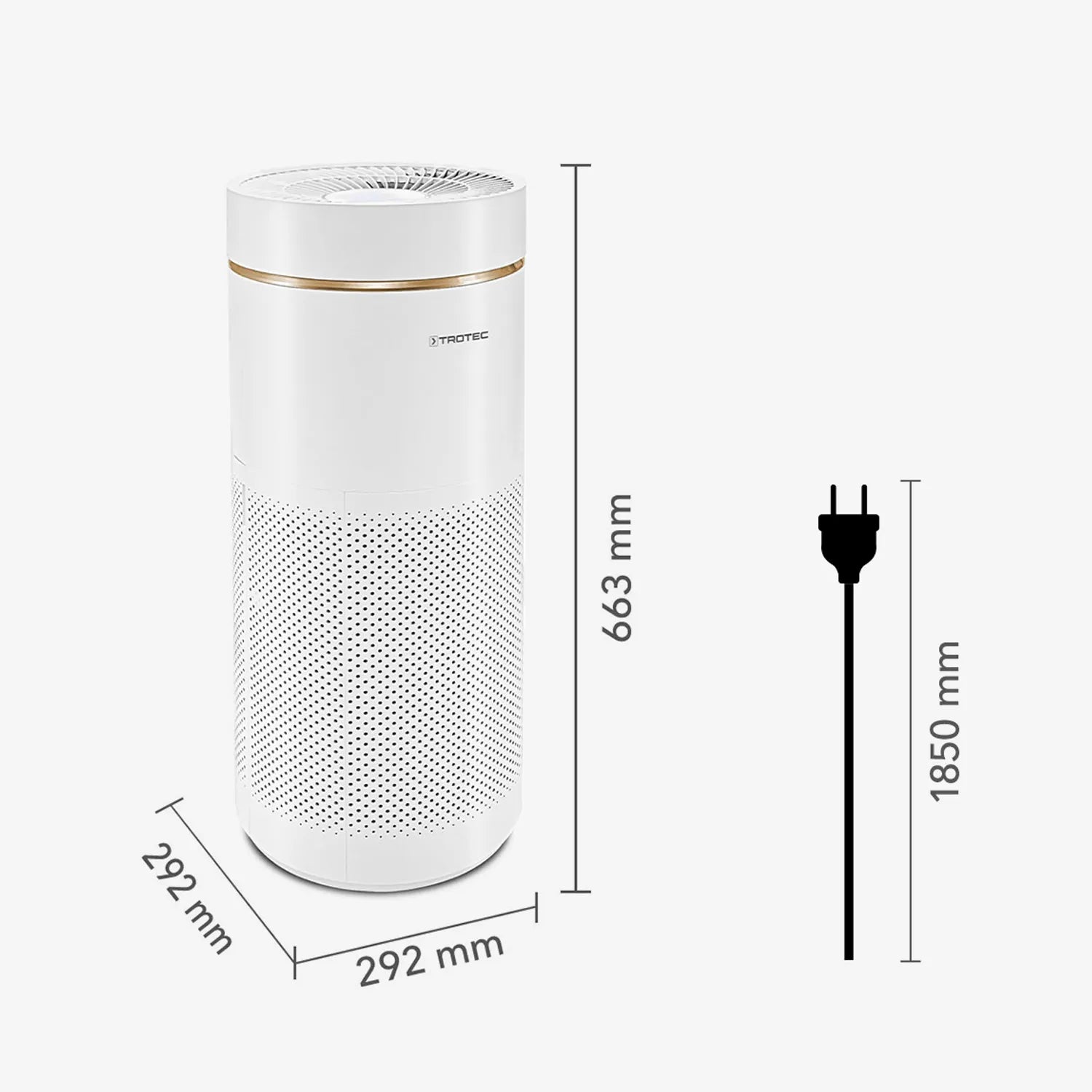 Depuratore d'aria di design AirgoClean® 170 +