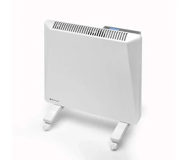 Termoconvettore Radialight SIRIO bianco con kit ruote applicate | Radialight - Klimago