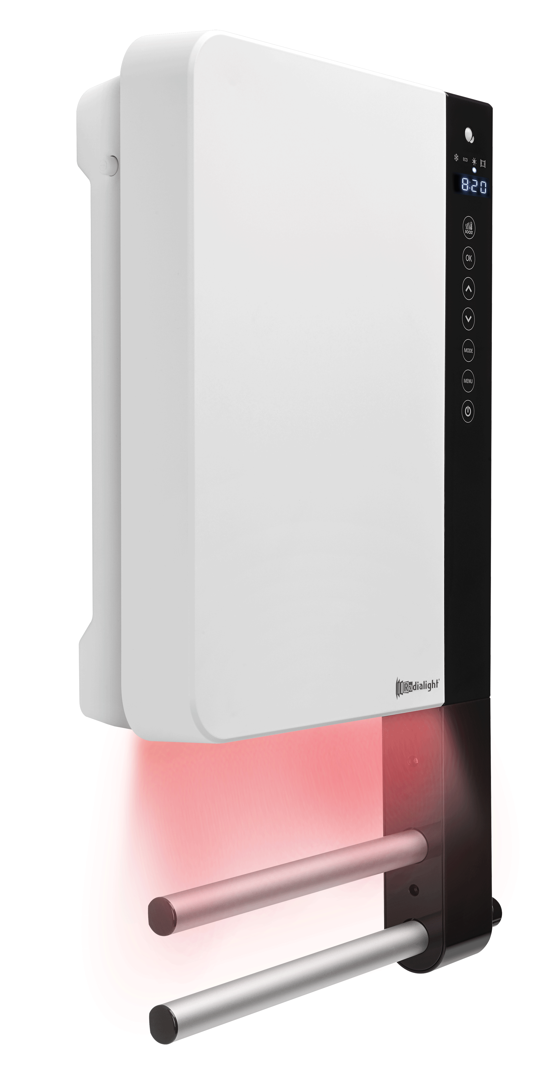 Termoventilatore Bagno a Parete Digitale Radialight WINDY 1800W - Ultrapiatto