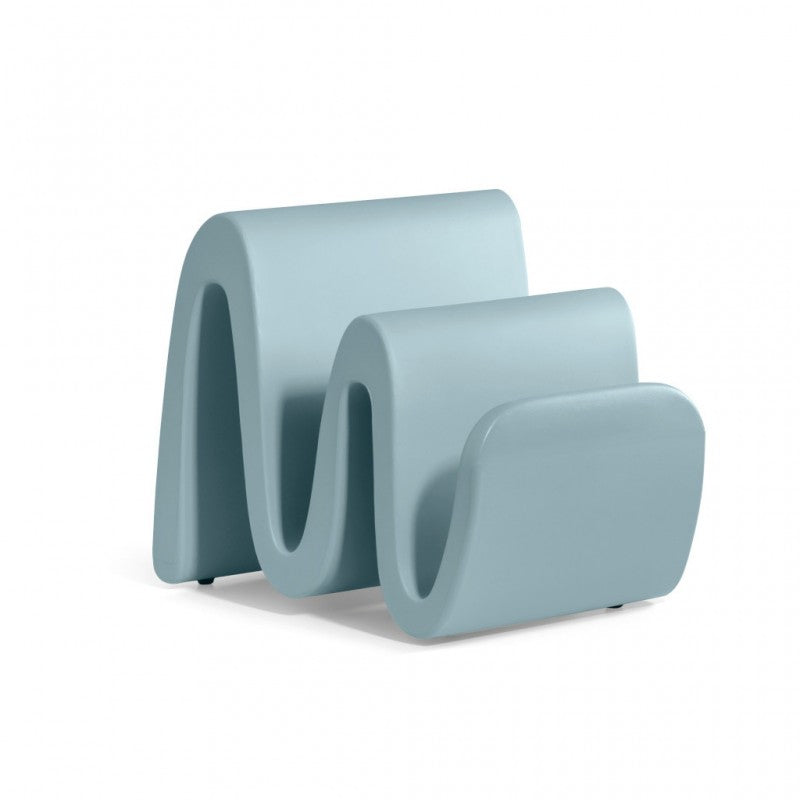 Portariviste dal Design Moderno Colore Rosso Wave Magazine Holder – Lyxo