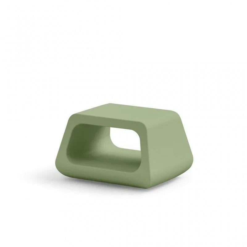 Lyxo Sugar Amber Polyethylene Outdoor Low Table 79x46 cm