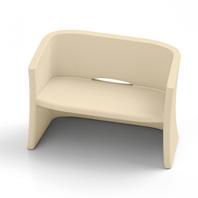 Divano 2 Posti da Esterno in Polietilene l 116 cm Breeze – Lyxo