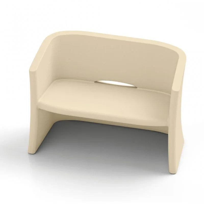 Divano 2 Posti da Esterno in Polietilene l 116 cm Breeze – Lyxo