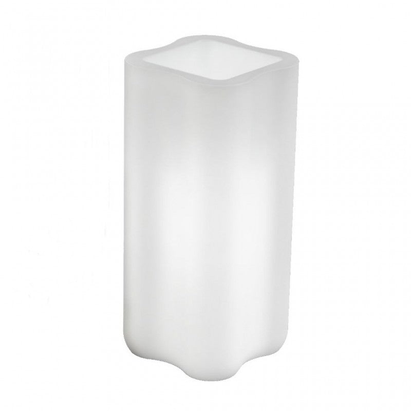 Fioriera colonna NEBULA con luce colorata LYXO outdoor 78 cm