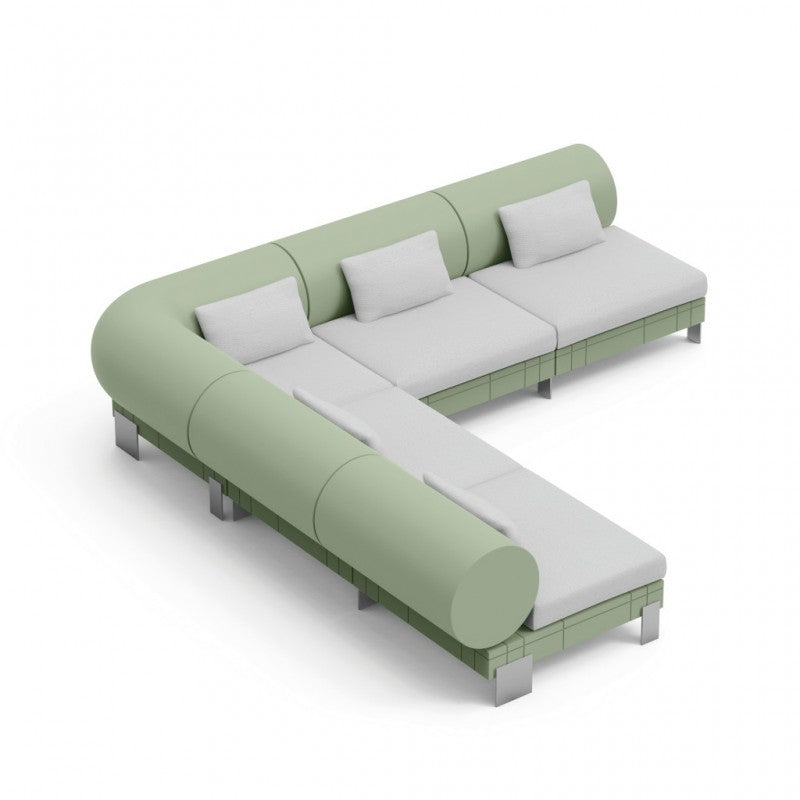 Sofa corner RHOR 5 posti, LYXO
