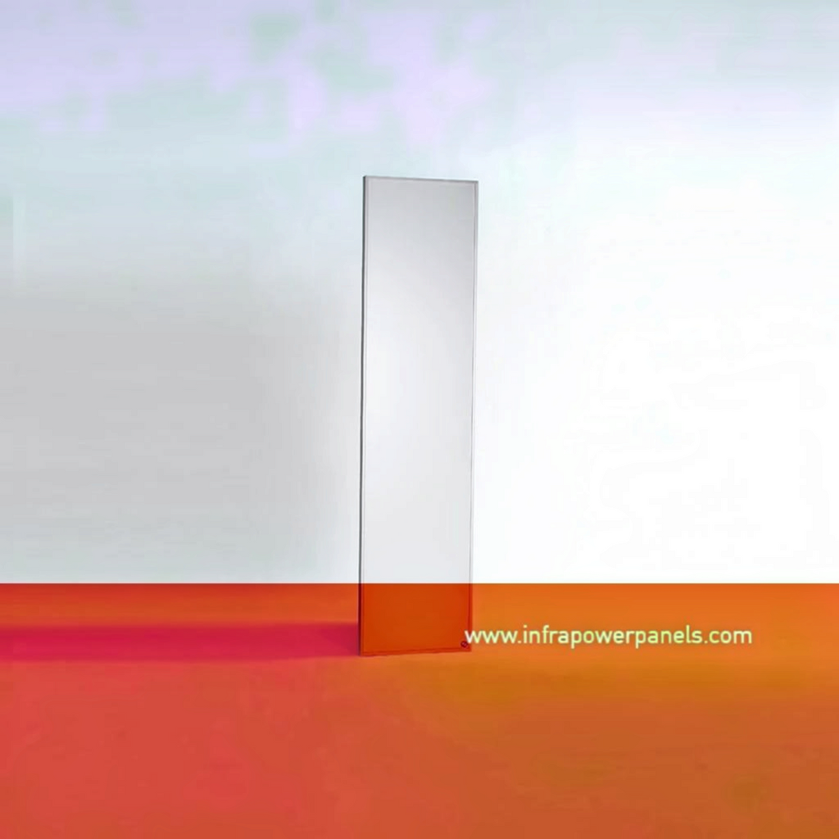 Pannello INFRAPOWER Standard Line bianco nel formato 30 × 120 cm