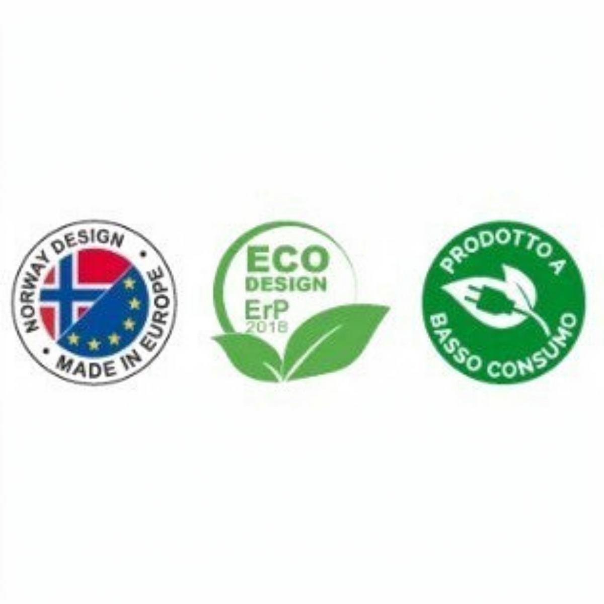 Certificazioni Klimago™ per radiatore elettrico NOBO OSLO: design norvegese, eco design ErP 2018 e basso consumo