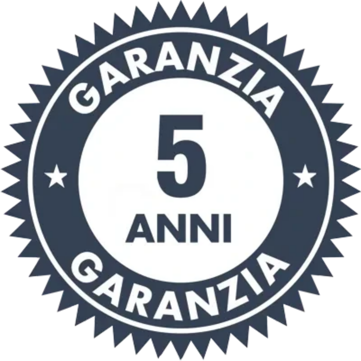 Sigillo di garanzia 5 anni Klimago™ per radiatore elettrico Radialight AETHEREA