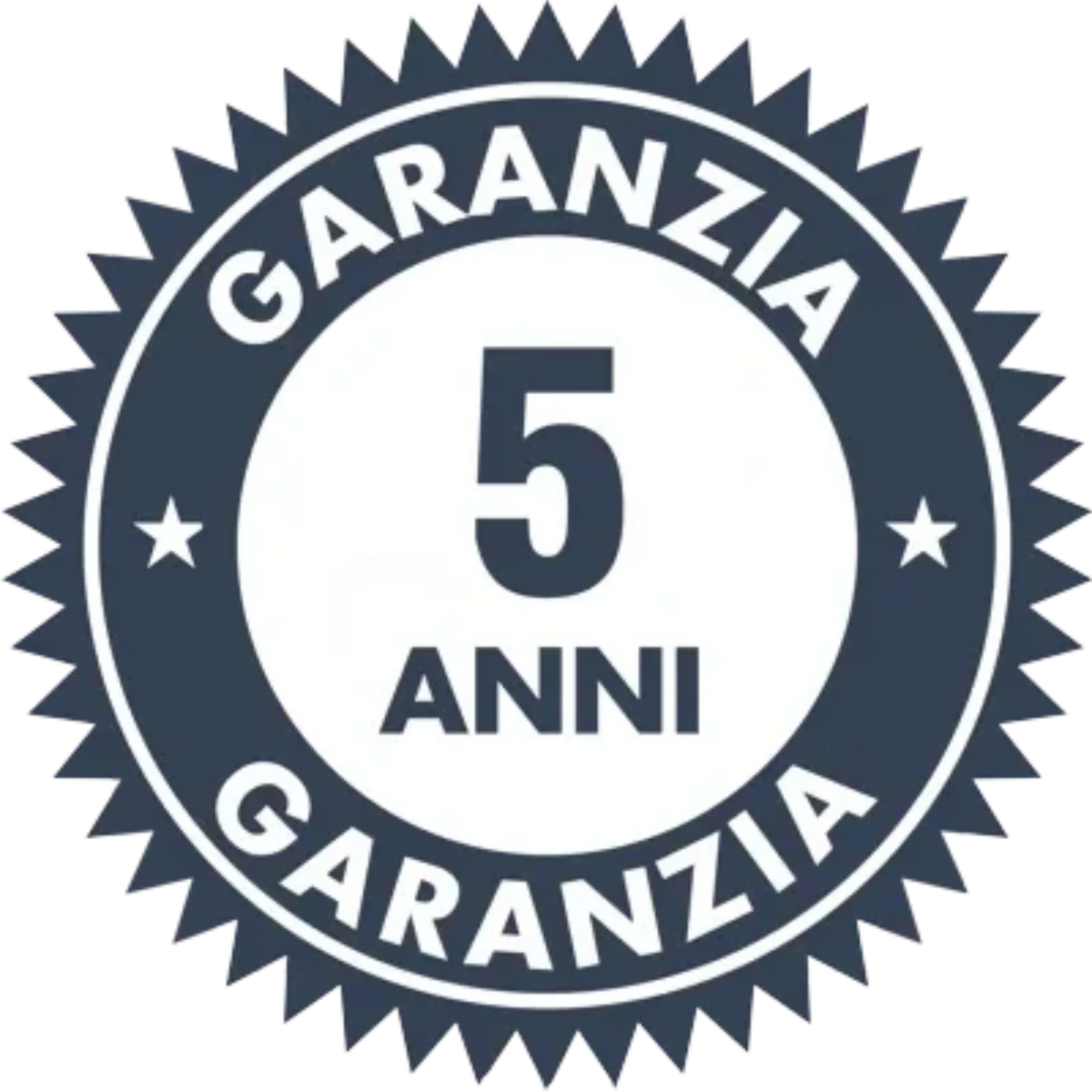 Sigillo di garanzia 5 anni Klimago™ per riscaldatore a infrarossi Radialight OASI HT