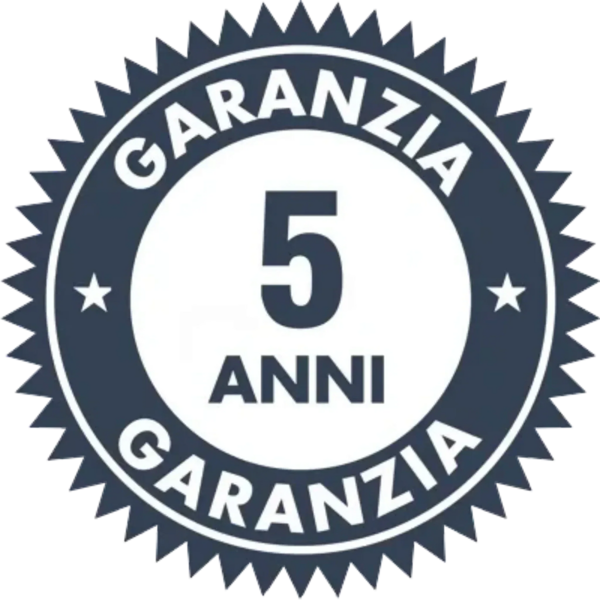 Sigillo di garanzia 5 anni Klimago™ per radiatore elettrico Radialight MIKADO