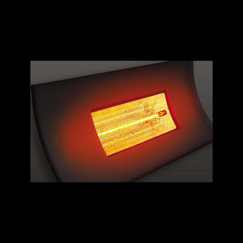 Radialight OASI HT Lampada Infrarossi riscaldante per Esterno (Nero)