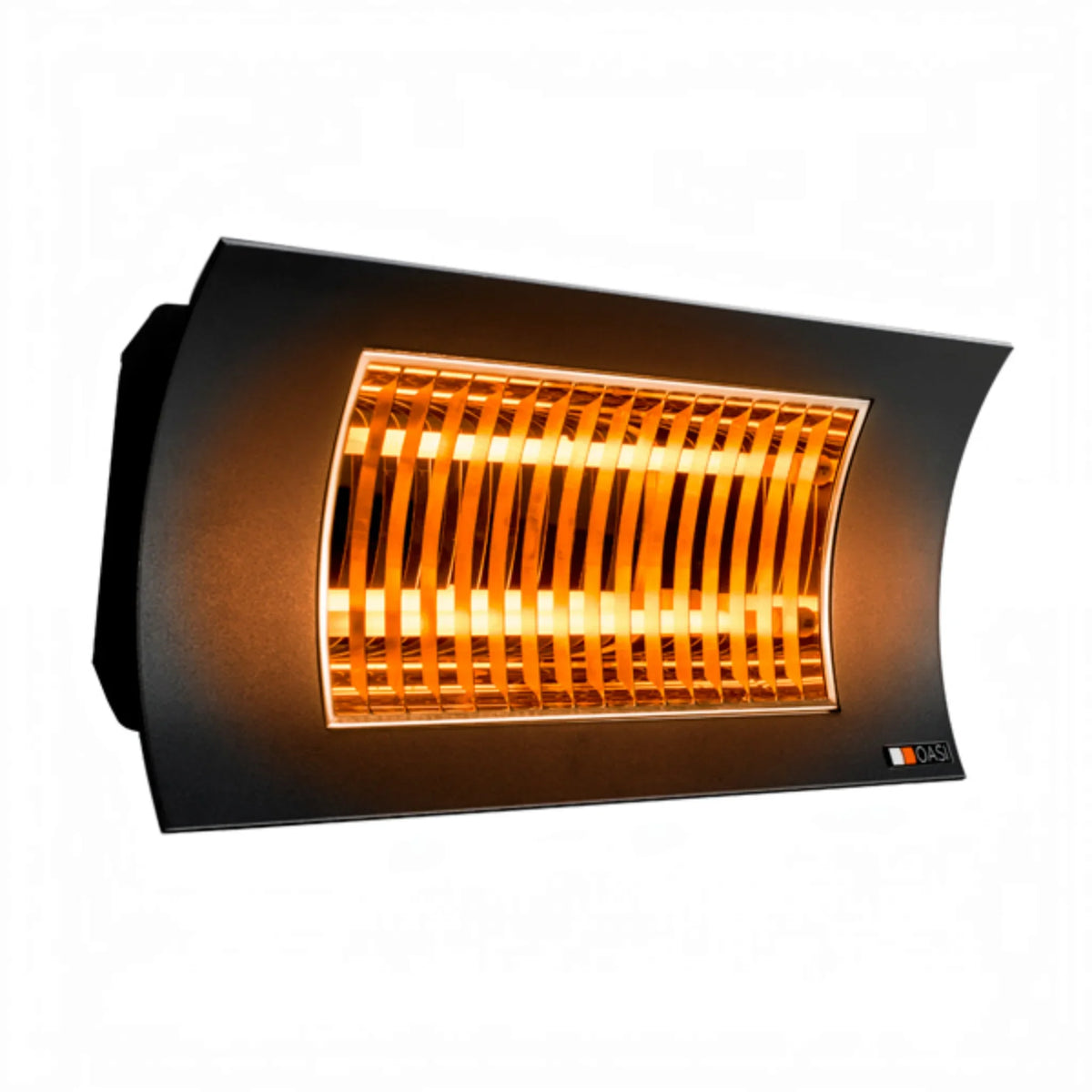 Riscaldatore a infrarossi Radialight OASI Low Glare - Nero opaco