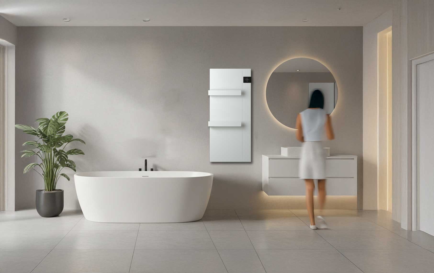 Comfort rapido e Risparmio: Il Riscaldamento del bagno è Elettrico