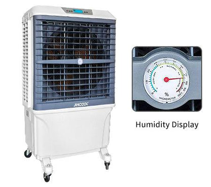 Raffrescatore Evaporativo Industriale Portatile con Igrometro JHCOOL JH801