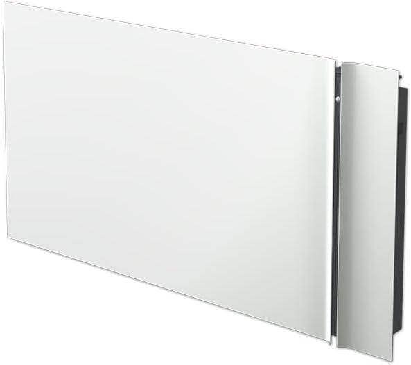 Radialight KYOTO Dual-Therm Radiatore e Convettore Elettrico Ultrapiatto con Wi-Fi opzionale (2000 W, Bianco)