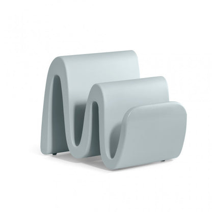 Portariviste dal Design Moderno Colore Rosso Wave Magazine Holder – Lyxo