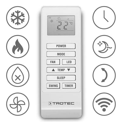 Climatizzatore a parete PAC-W 2650 SH con funzione di riscaldamento