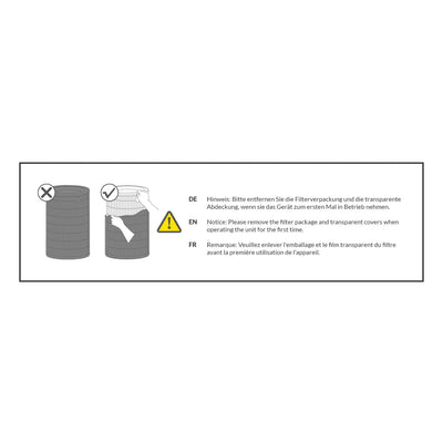 Depuratore d'aria di design AirgoClean® 170 +