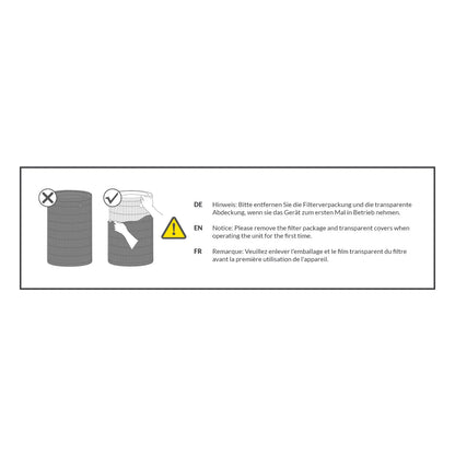 Depuratore d'aria di design AirgoClean® 170 +