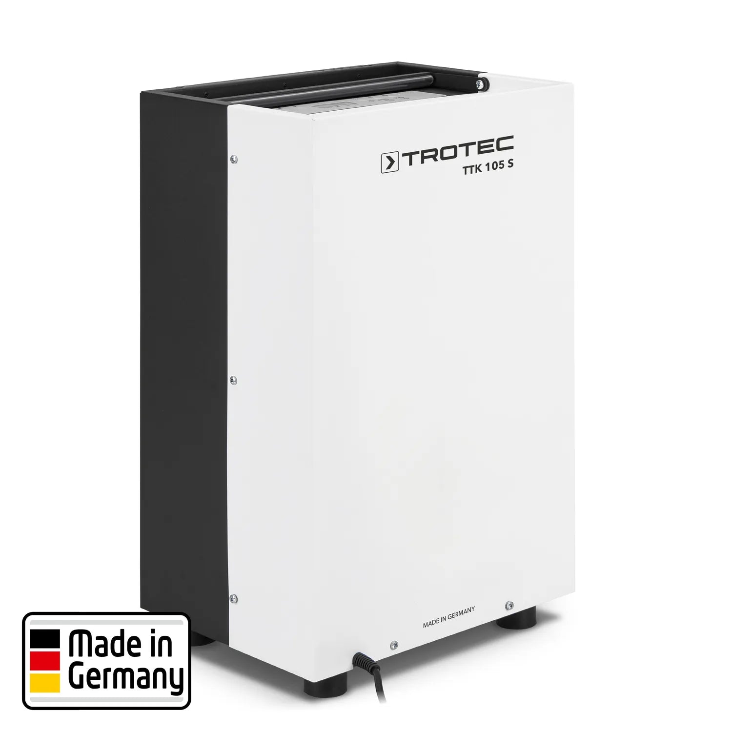 Deumidificatore TROTEC TTK 105 S da 30L/giorno con igrostato e timer - Per ambienti fino a 90 m²