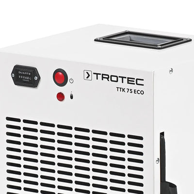 Deumidificatore Professionale TROTEC TTK 75 ECO, 21L/giorno, per ambienti fino a 45 m²
