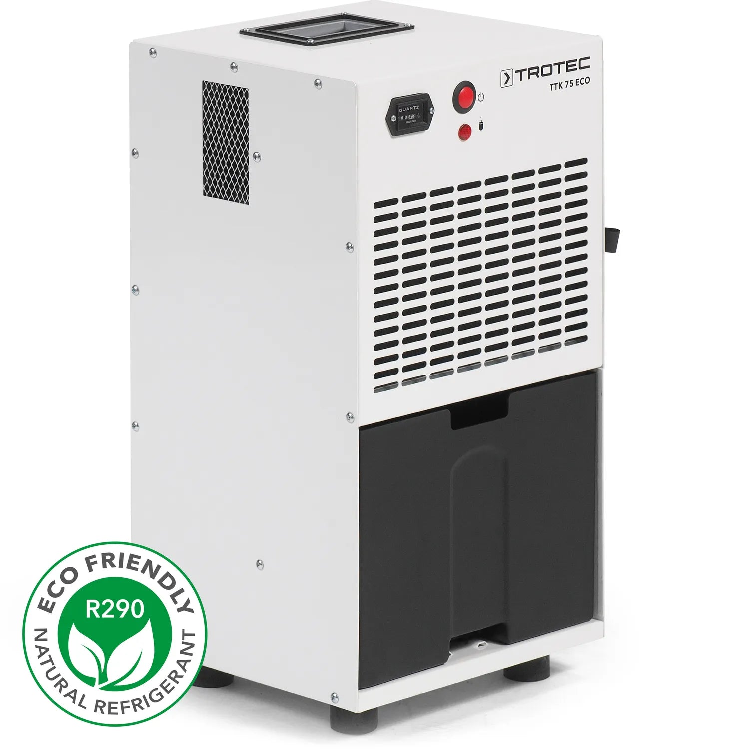 Deumidificatore Professionale TROTEC TTK 75 ECO, 21L/giorno, per ambienti fino a 45 m²