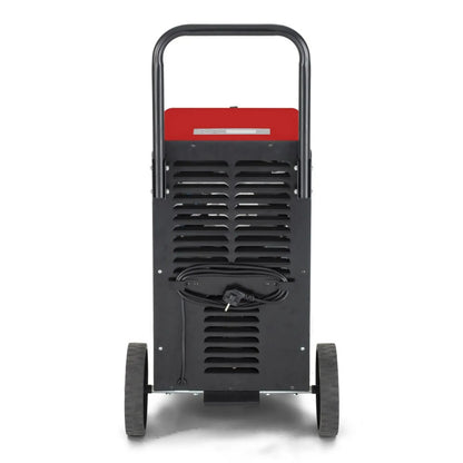 Deumidificatore commerciale TROTEC TTK 166 ECO, 52L/giorno, per ambienti fino a 90 m², con igrostato e display digitale
