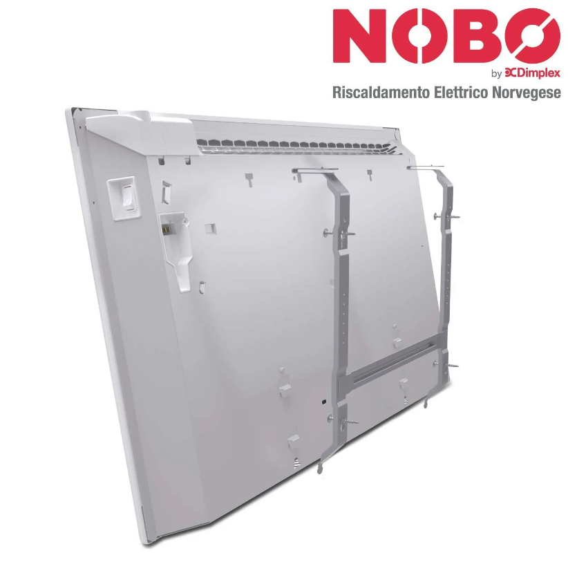 NOBO 750 W Radiatore Elettrico a Basso Consumo con Termostato Intelligente
