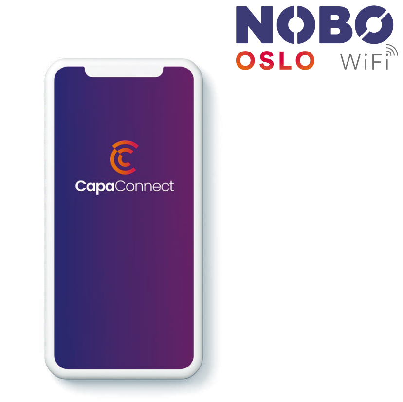 Radiatore elettrico norvegese NOBO OSLO WiFi 1500W