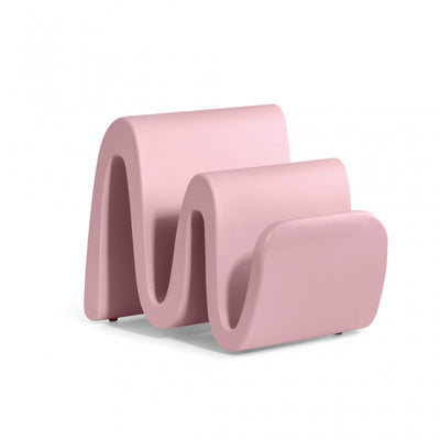 Portariviste dal Design Moderno Colore Rosso Wave Magazine Holder – Lyxo