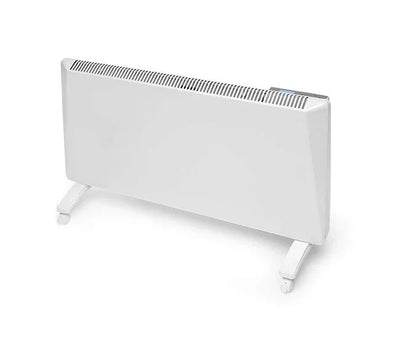 Termoconvettore Radialight SIRIO bianco con kit ruote installato | Radialight - Klimago