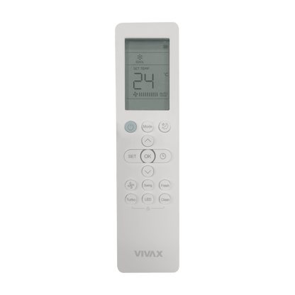 Climatizzatore a Parete VIVAX R+ Design ACP-09CH25AERI+ R32 - Potenza Nominale Raffreddamento 2,64 kW - Classe Energetica A+++ | Risparmio Energetico e Filtro per Purificazione Aria