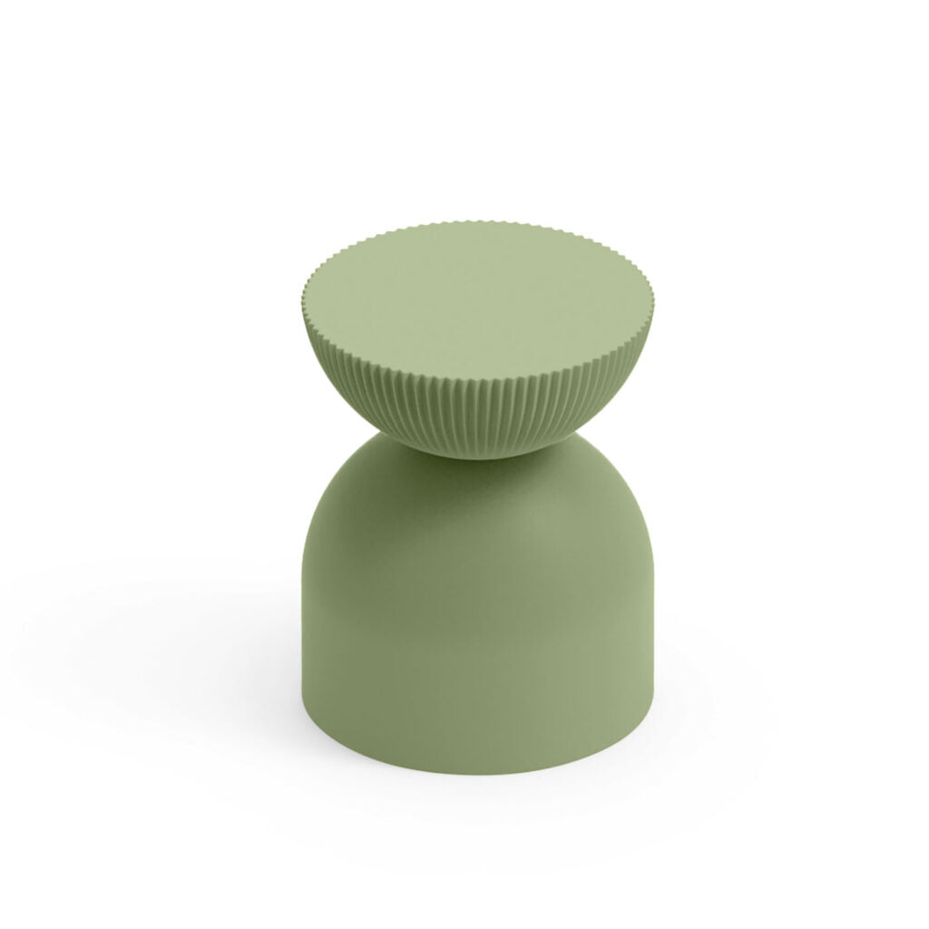 Sgabello da Esterno in Polietilene h 45 cm Illo - Lyxo