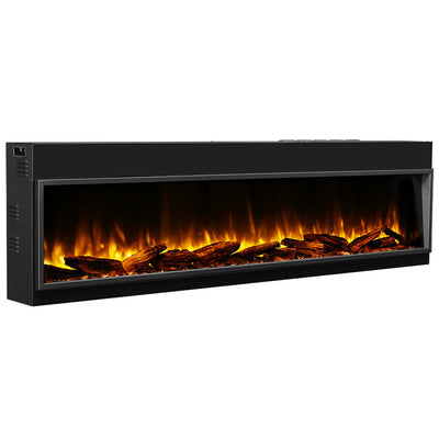 Camino elettrico da incasso Balderia Amazona — 80"