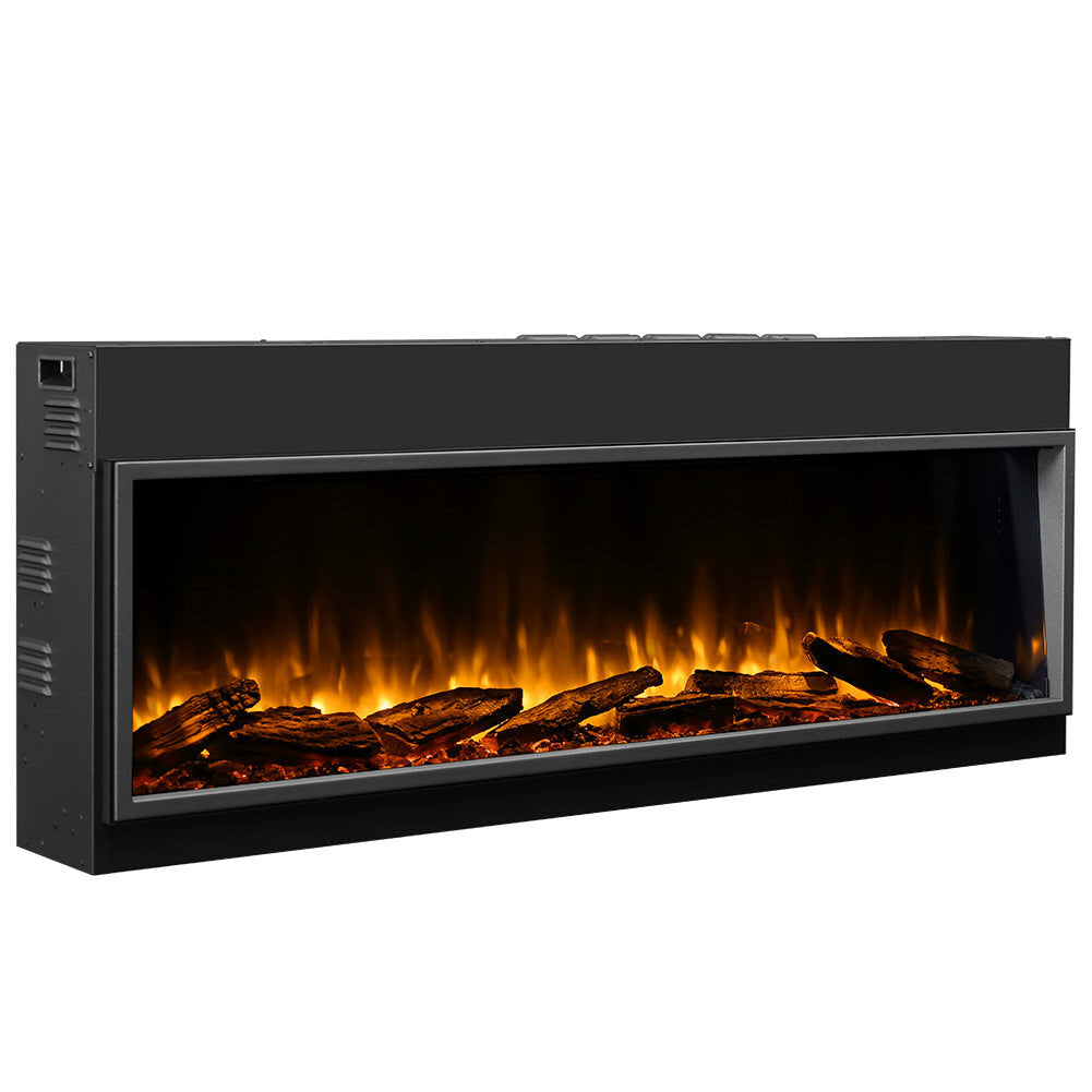 Camino elettrico da incasso Balderia Amazona — 56"