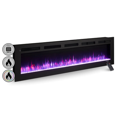 Camino elettrico 2 in 1 Balderia Leif — 70"